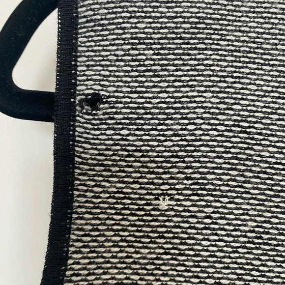 Missoni Black and Cream Sleeveless Turtleneck Top - Size 10 - Picture 6 of 8